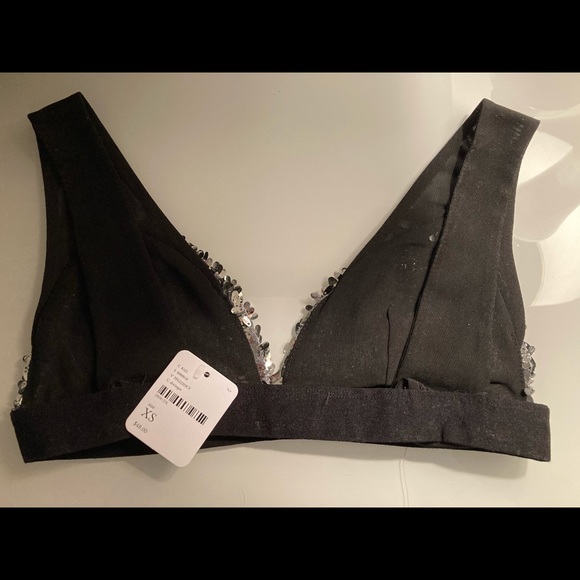 Free people sequin bralette xs - Picture 2 of 4